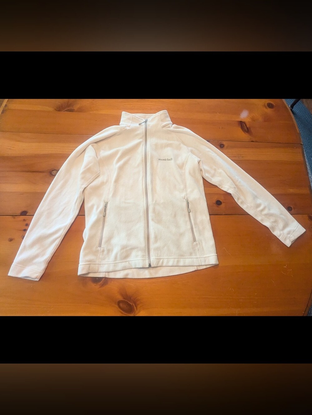 Mont-Bell Cream Chameece Fleece M
